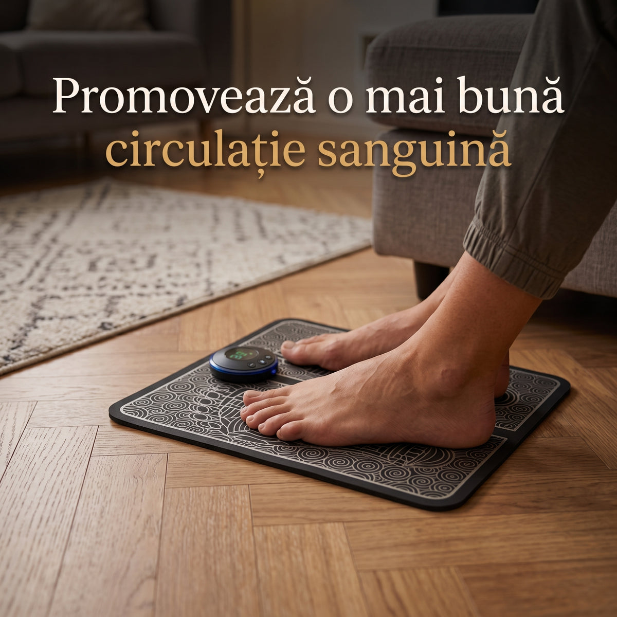 ORTO-REFLEX Covoraș Ortopedic cu Electrostimulare - Reflexo Terapie La Domiciliu