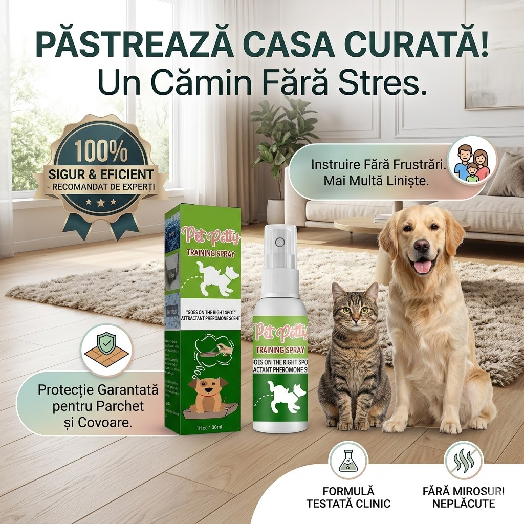 Spray Dresaj Animale - Potty Training Spray