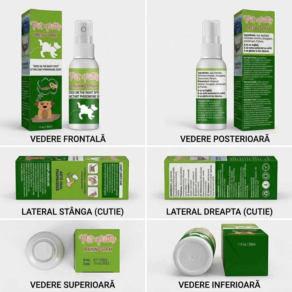 Spray Dresaj Animale - Potty Training Spray