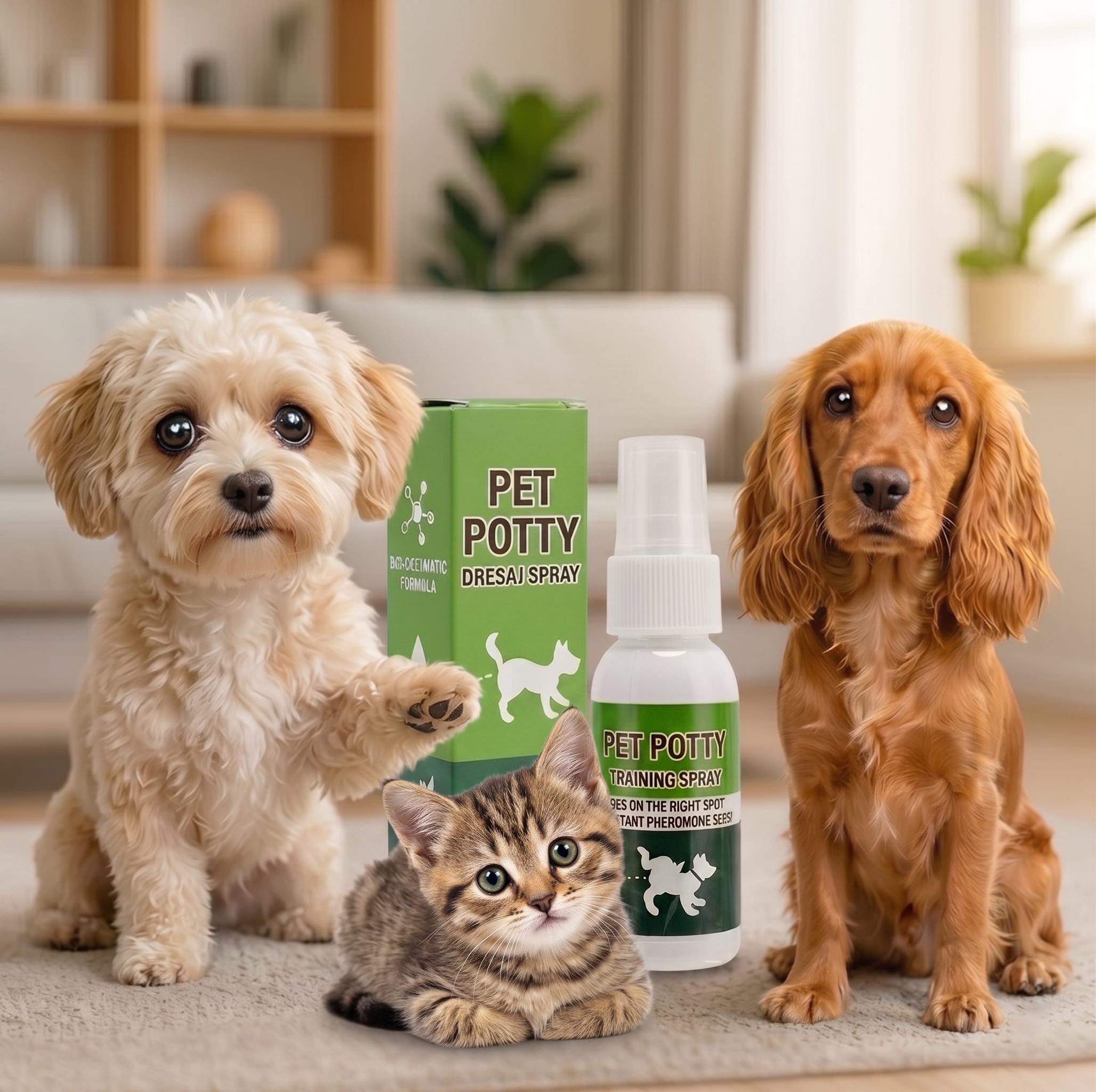 Spray Dresaj Animale - Potty Training Spray