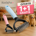 RăsfățPet– Perie Profesională 2-în-1 pentru Câini și Pisici